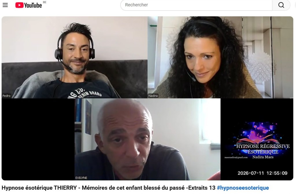 Hypnose ésotérique THIERRY – Mémoires de cet enfant blessé du passé -Extraits&nbsp;13