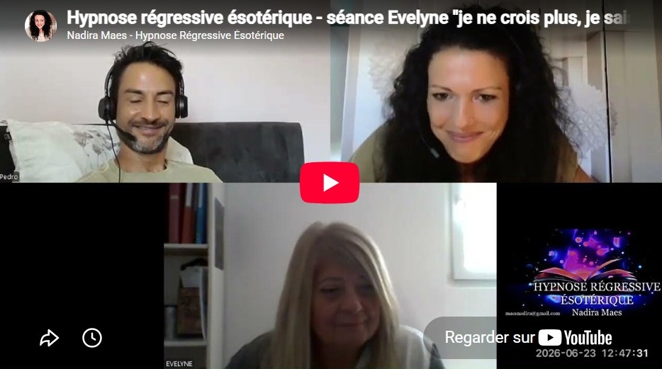 Extraits séance hypnose regressive&nbsp;esoterique